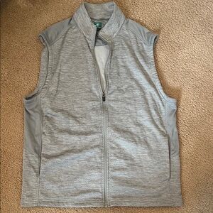 Pro tour Gray Sleeveless Zip-Up Vest
